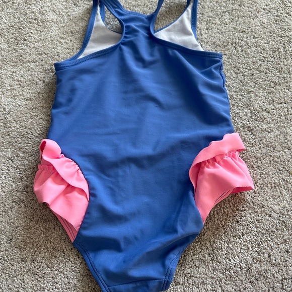 Carters Purple Flamingo swimsuit 4T - Picture 2 of 4